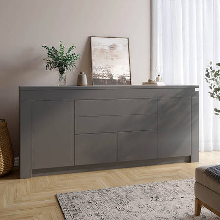 Великий комод LION Ларрі-2 Антрацит (LION-041070), фото 1