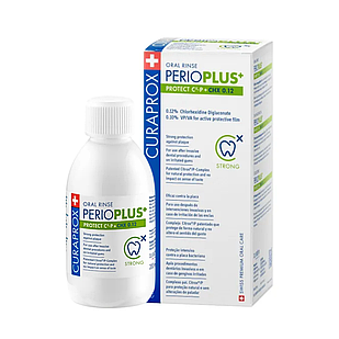 Ополіскувач Періо Плюс Protect з хлоргексидином (0,12%) + Citrox, 200 мл CURAPROX