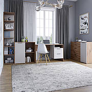 Гарнітур для кімнати LION Краш Дуб ліворно/Кашемір з 4 елементів (LION-044185)