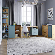 Гарнітур для кімнати LION Краш Дуб артизан/Граніт сірий з 4 елементів (LION-044187)