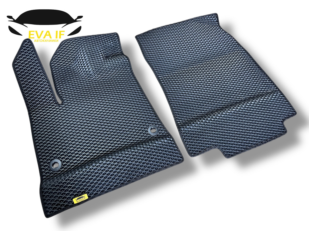 Передние автоковрики ЕВА для салона Toyota Proace City 2019- / Коврики EVA в автомобиль Тойота Проайс Сити - фото 1 - id-p2642448018