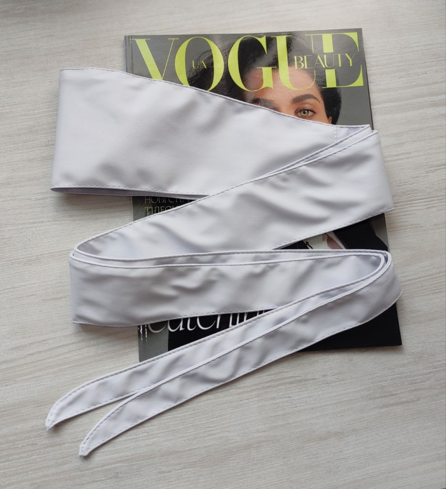 Пояс кушак білий, фото 1