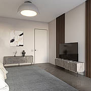 Гарнитур у спальню 2 тумби під телевізор LION Wood Дуб Сонома (LION-041527)