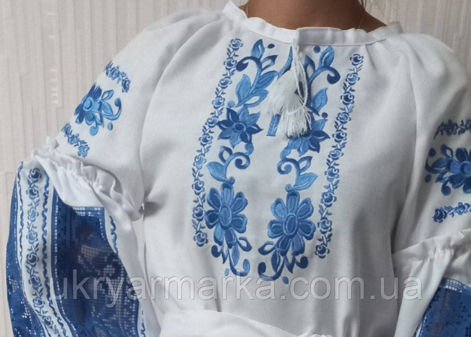 Вишита сорочка "Мереживні візерунки"