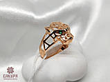 Золота Каблучка зі вставкою цирконій, фото 2
