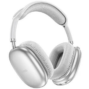 Навушники бездротові накладні Hoco W35 Air Triumph з мікрофоном BT5.3 AUX/TF/45h Silver