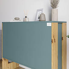 Комод-1 з 2 дверима LION Нобу 90х34х80 см Бетон Style (LION-042259), фото 3