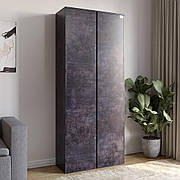 Модуль-3 шафа розпашна дводверна LION Нобу Бетон темний (LION-042394)