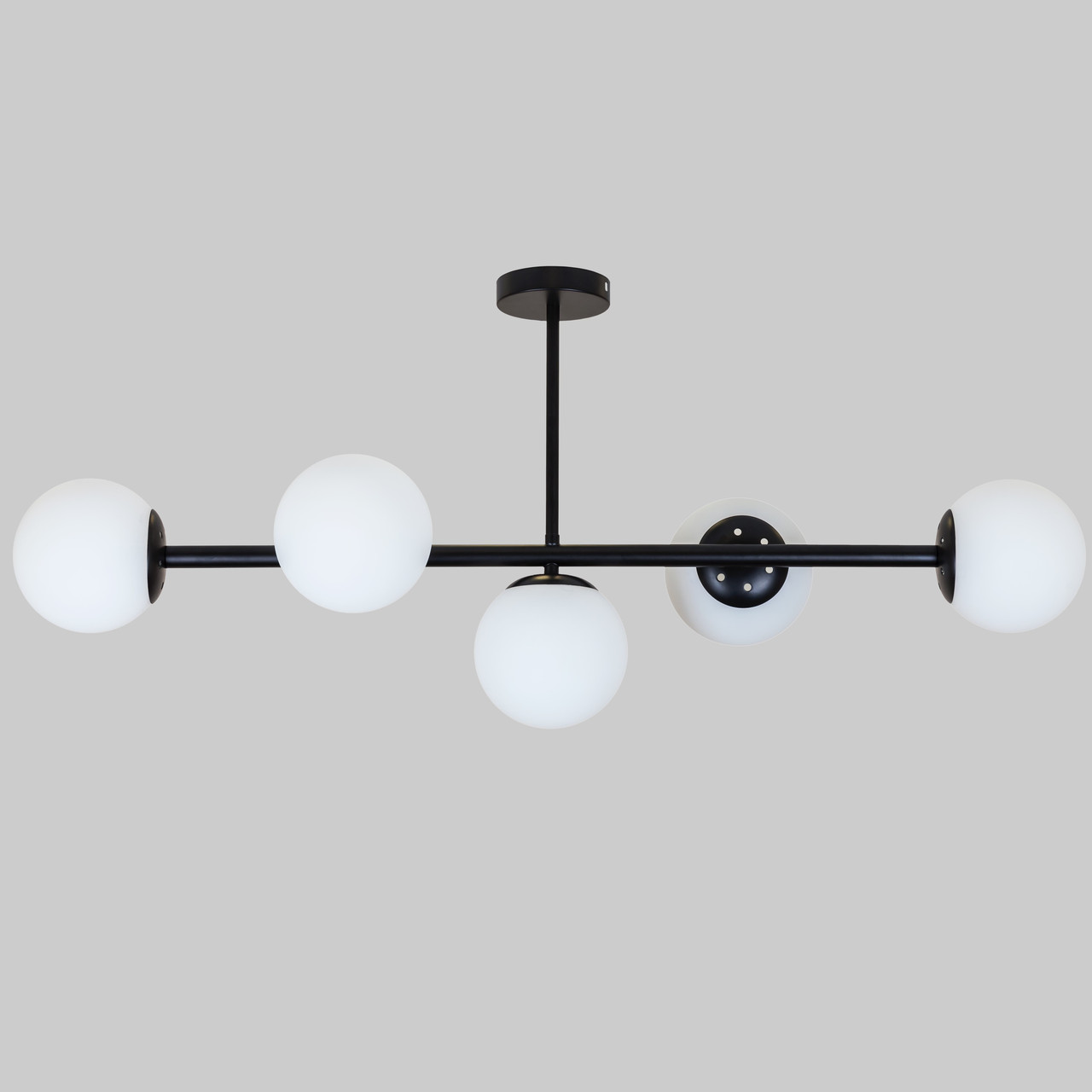 Стельова сучасна люстра "Modern Luxe " (52-9906-5 BK+WH)