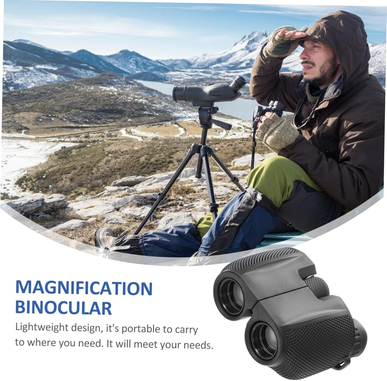 Бінокль Comet 10×25 Pocket — чіткий огляд у вашій кишені, фото 1