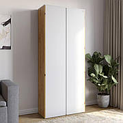 Модуль-3 шафа розпашна дводверна LION Нобу Німфея Альба/Дуб Артизан (LION-042408)