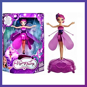 Летюча лялька фея Flying Fairy X-1307 сенсорне керування, підсвітка, музична підставка