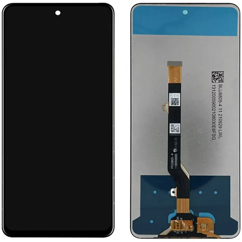 Модуль (сенсор + дисплей) для Tecno Camon 19/CI6N Black, фото 1