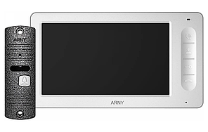 Комплект домофонний ARNY AVD-7005 (AVD-705 + AVP-05 (v.2)), White + Gray