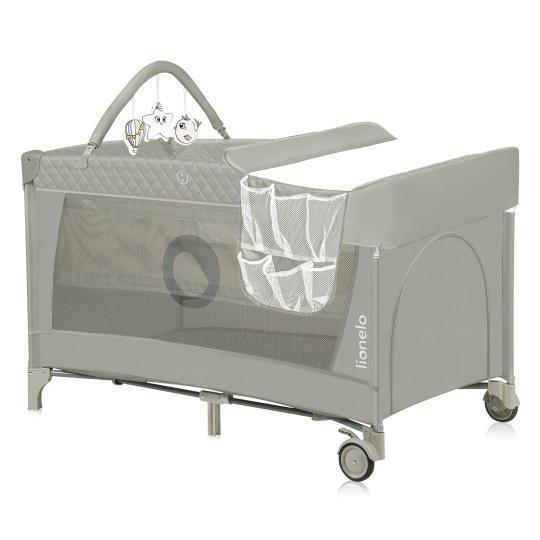 Ліжечко-манеж Lionelo FLOWER CAPPUCCINO