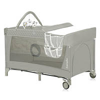 Ліжечко-манеж Lionelo FLOWER CAPPUCCINO