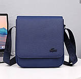 Чоловіча сумка Lacoste (2027) синя, фото 3