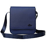 Чоловіча сумка Lacoste (2027) синя, фото 5