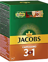 Напій кавовий Jacobs Cappuccino 3 в 1, 12.5 г х 24 шт.