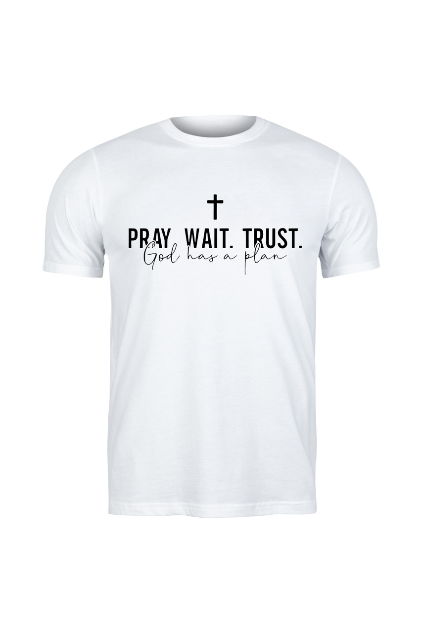 Футболка Pray Wait Trust (Молись. Чекай. Довіряй.)