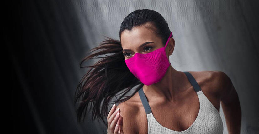 Маска захисна Accapi Sport Mask, Lime Fluo, XS/S (ACC А836.928-XSS), фото 2