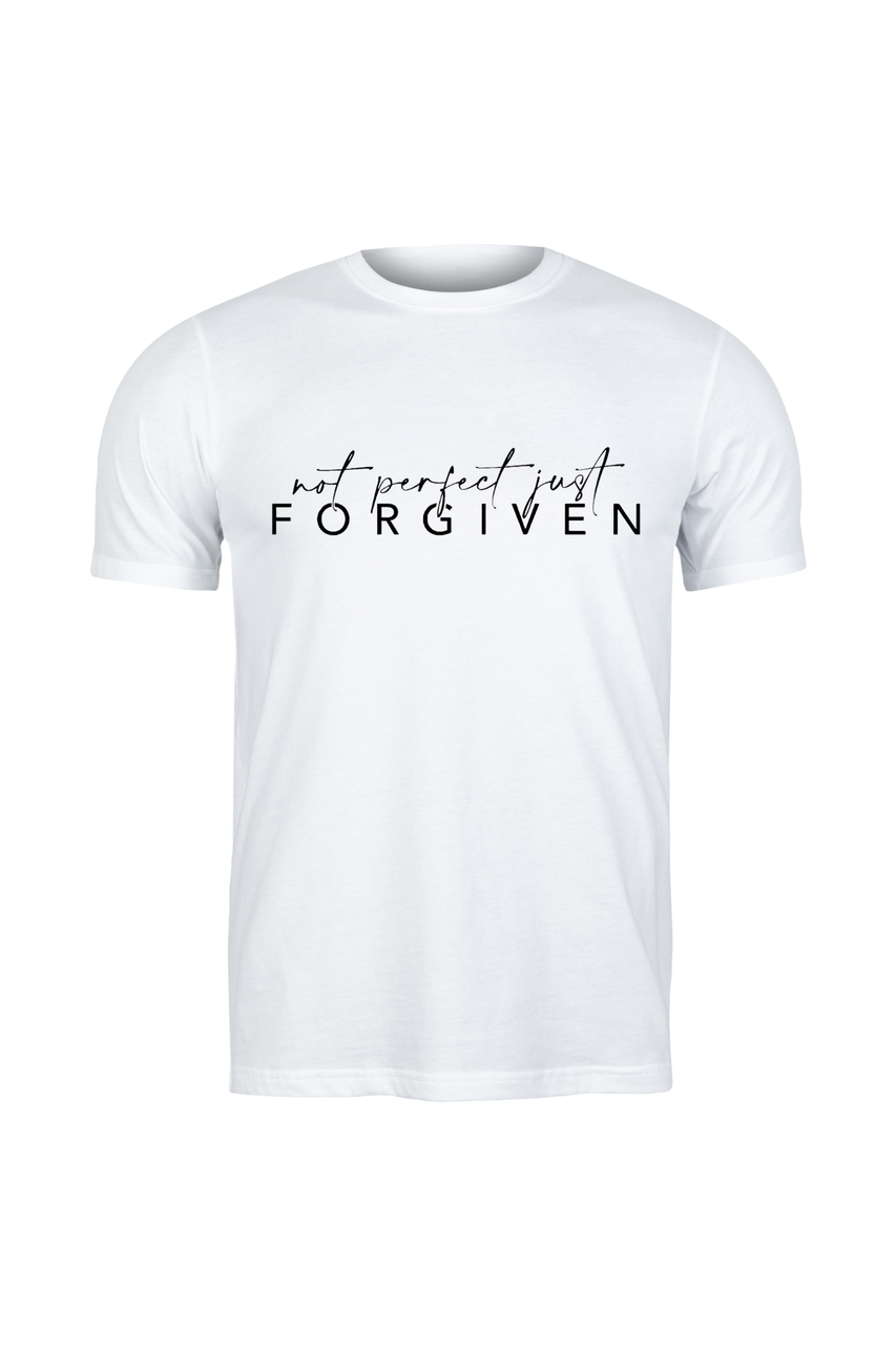 Футболка Not perfect just forgiven (Не бездоганний просто прощений)