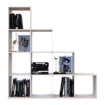 Стелаж Doros Степ 4х4 Кашемір відкритий 136.2х28.8х140.7 (41516168), фото 3