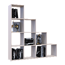 Стелаж Doros Степ 4х4 Кашемір відкритий 136.2х28.8х140.7 (41516168), фото 5