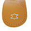 Устілки ортопедичні Leather Step 45-46 (28.0 - 29.0 см) шкіряні із супінатором для ідеального положення стопи, фото 7