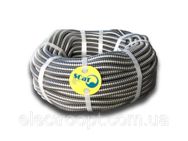 Металорукав преміум якості РЗл-Ц-32 SСаТ Light з протяжкою без ущільнення