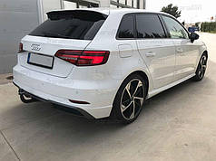 Фаркоп Audi A3 8Y 2020- (вкл. Sportback, S-Line та Hybrid) швидкознімний гак на ключах