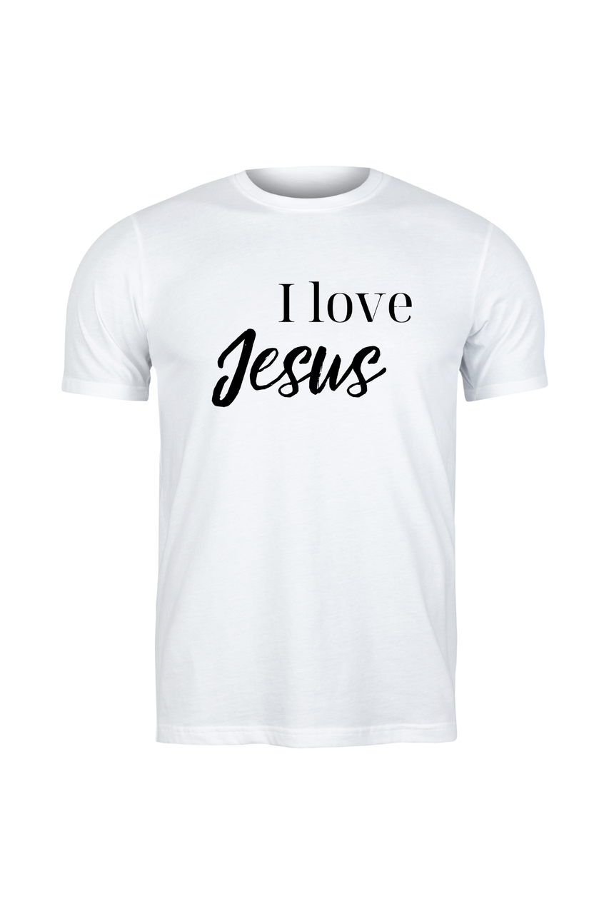 Футболка I love Jesus (Я люблю Ісуса)