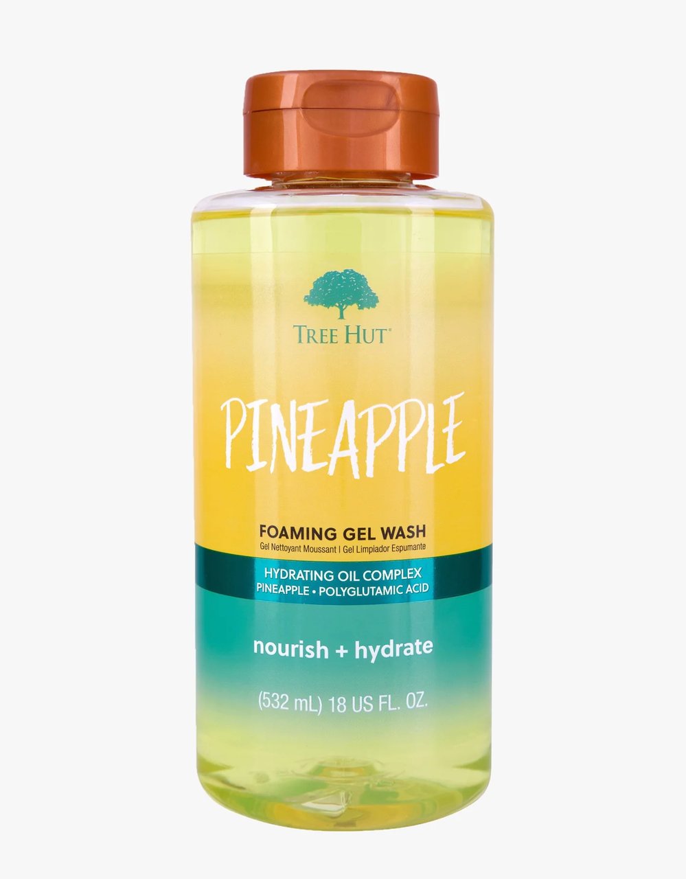 Tree Hut гель для душу Pineapple Foaming Gel Wash