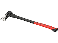 Сокира-колун із клином 2000 г з ручкою зі скловолокна 800 мм YATO YT-79982, фото 2