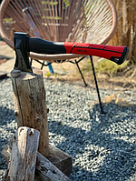 Сокира-колун із клином 2000 г з ручкою зі скловолокна 800 мм YATO YT-79982, фото 4