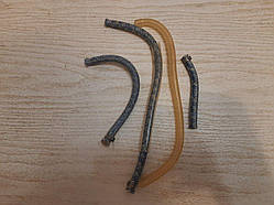 Армований шланг 3 шт + Силіконова трубка для кавомашини Philips Saeco Intuita HD8900 б/у