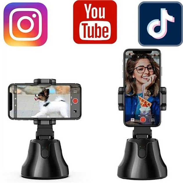Смарт тримач смартфона Apai SMART 360 ° з датчиком відстеження руху розумний штатив для блогерів RU-19, фото 1