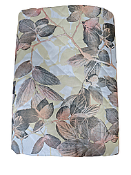 Ковдра літня 140х205см Лайт ТМ Ярослав диз.листя беж