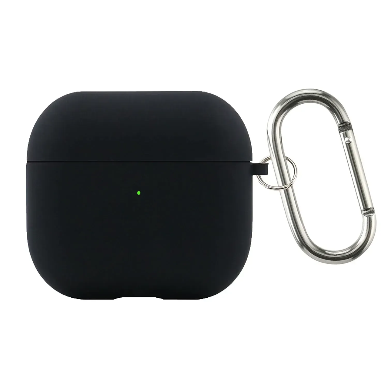 Чохол накладка Silicon Case with microfiber для Apple AirPods 4 Black
