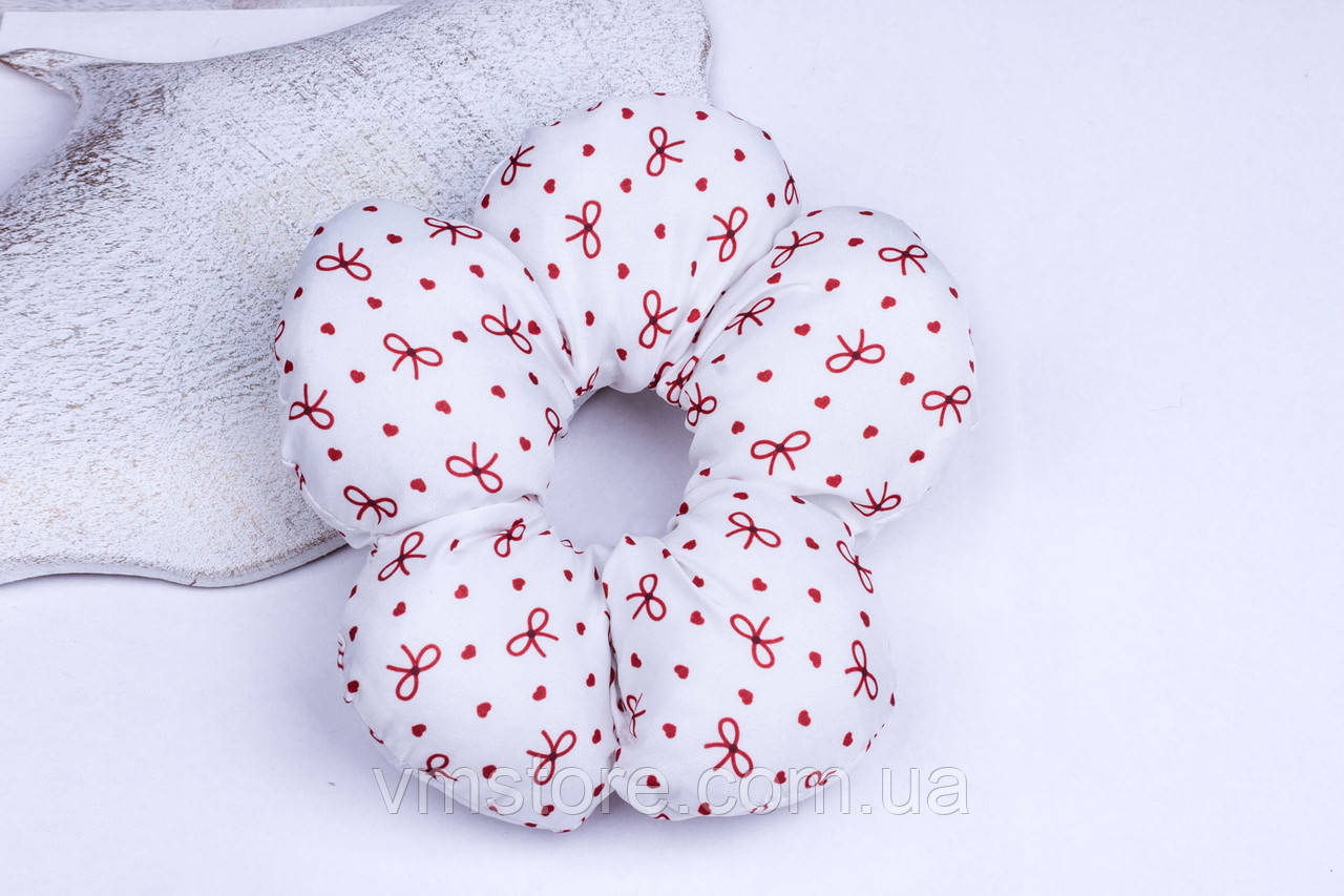 Гумка велика квітка для волосся, фото 1