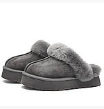 Тапочки UGG Disquette Slipper Grey 1122550-CHRC 36 1122550-CHRC, фото 2