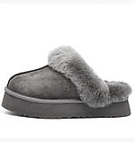 Тапочки UGG Disquette Slipper Grey 1122550-CHRC 36 1122550-CHRC, фото 3