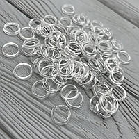 Кільце для бретелів 10 мм пластик прозоре (50 шт./пач.)