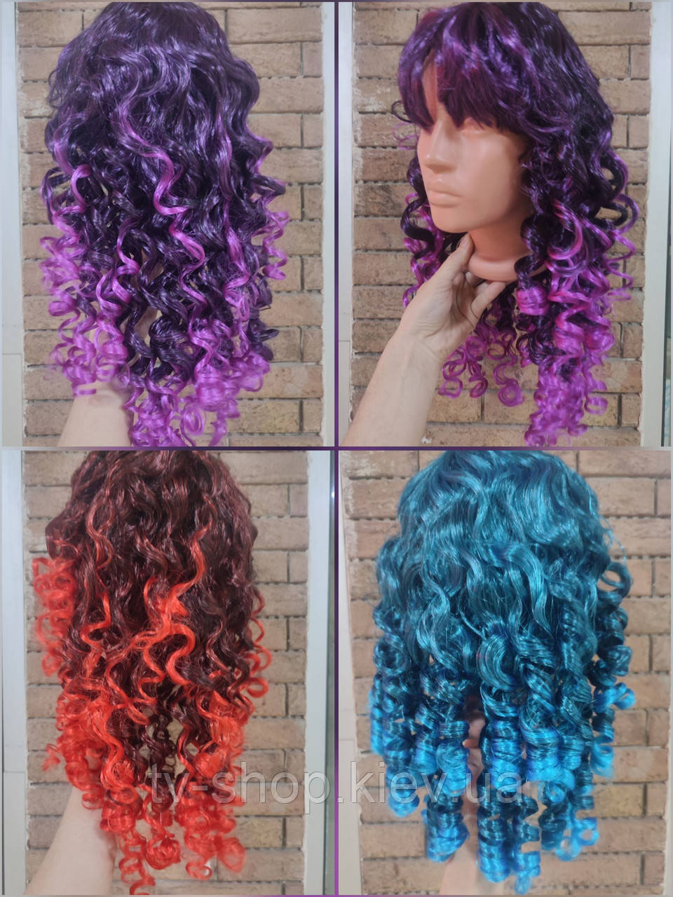 Перука локони,55 см, фото 1