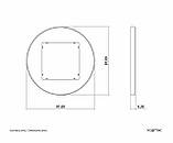 Рамка 1-місна Karlik MINI 61MRTO-1 шавлія кругла універсальна (для розеток та вимикачів), фото 2