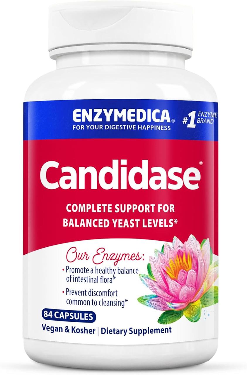 Enzymedica Candidase / Кандидазе ферменти при патогенній флорі кишківника 84 капсули