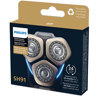 Змінні головки SH91/50 для бритв Philips S8000, S9000, i9000 Prestige