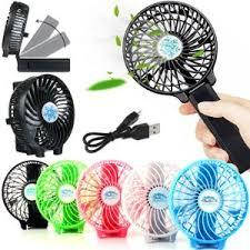 Вентилятор ручний Mini Fan з ліхтарем