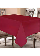 Скатерть бордовая хлопок Ярослав