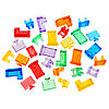 Прозорі фігурки Меблі (30 шт.) для сортування, рахунку та сенсорних ігор, фото 5